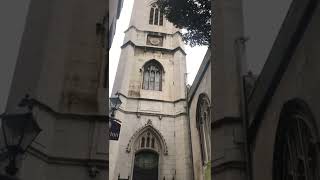 A  London Church Destroyed By War - St Dunstan in the East #shorts