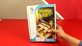 Temple Trap Solo Game Unboxing and How to Play - Peephole View Toys