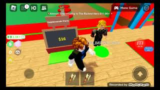 Kuzenim Hamza ile birlikte Roblox tycoon part 1 oynadık