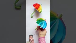 Paper ka umbrella kaise banaye