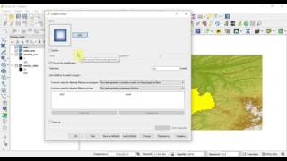 Оформление рельефа в QGIS