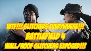 Wall / Roof Glitch or Hack on Battlefield 4 (PS4)