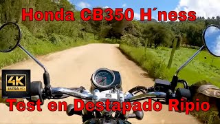 Honda CB350 H'ness Bogota Colombia Sonido de conducción Via La punta - Tenjo