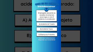 O colaborador escorregou e caiu na empresa. Qual tipo  de acidente?