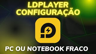 COMO CONFIGURAR o LDPLAYER para PC FRACO 2022 para FREE FIRE e OUTROS JOGOS