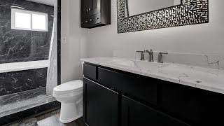 Bathroom Remodel I did at my home I sold in Sunset