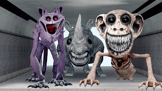 NEW ZOONOMALY MONSTERS ATTACK MISS DELIGHT | Zoonomaly vs Smiling Critters in Garry's Mod