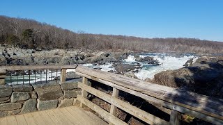 Olmsted Island at the C&O Canal, Great Falls, Md, January 2022