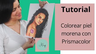 Mezclar lápices de colores piel morena | Prismacolor Premier