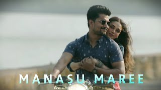 Manasu Maree Mathuga Video Song Full Screen WhatsApp Status HD | Nani, Aditi Rao | V | Amit Trivedi