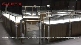 High end jewelry showcase manufacturer - JOVA FURNITURE