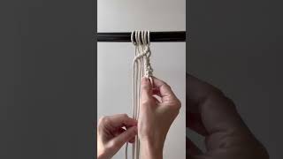 Here’s a new #macramepattern for your future projects #macrame #macrameknot #macrametutorial #diy