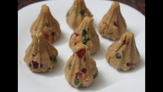 Ganesh chaturthi Modak recipes/बिना गैस जलाएं, बिना मावा 2 मिनट में बनाएं/Ganpati bhog/Instant Modak