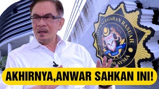 KEJUTAN BESAR ‼️ AKHIRNYA ANWAR BUAT TINDAKAN UNTUK SPRM