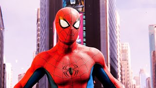 Spider-Man fights terrorists in Times Square - Spider-Man Remastered PC