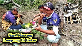 Nikmat !! Hasil Mancing Langsung di Bakar Pinggir Muara❗❗