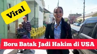 Viral | Keturunan Batak Jadi Hakim di USA