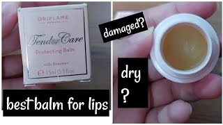 Best lip Balm|| Oriflame tender care protecting Balm||Full review