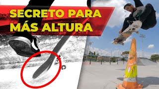 "El pie nunca toca el piso" - Técnica para saltar más en Skate