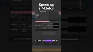 Как сделать speed up в ableton #shorts