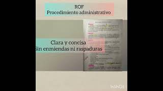 Especialidades del procedimiento administrativo local. Registro de documentos.Rof