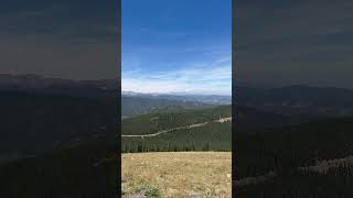 This mountain is so tall, trees can’t even grow up here! Welcome to Mt. Evans, Colorado 🌲14,000+ ft