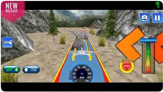 Train Driving on Hill High graphics Game Android Gameplay Minute Gameplay Level 3