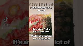 What emotion runs you? - Try drawing it out #arttherapy #anxietyrelief