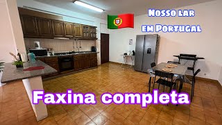 FAXINA COMPLETA 🇵🇹 Vlog