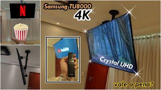 TV SAMSUNG TU8000 VALE A PENA? OPINIÃO DO DONO APÓS 8 MESES DE USO. REVIEW COMPLETO.