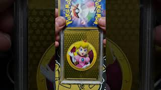 2022 PEACH Super Mario Panini PSA Reveal #cardcollecting #psacards #mario #nintendo