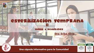 Medicina Veterinaria en 10 minutos-Esterilización Temprana: Mitos y Realidades. Tenencia Responsable