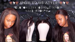 Hand Made 13x4 Wig From SCRATCH! Ft. Amazon