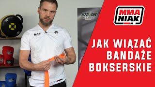 Jak wiązać bandaże bokserskie? - poradnik dla początkujących