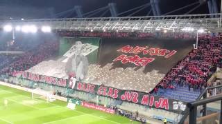 Wisła Kraków - Cracovia  29.11.2015 (CHOREO)