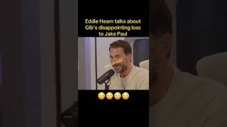 Eddie Hearn talks about Gib's disappointing loss to Jake Paul 😳😳😳…