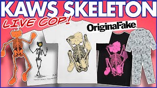 Live COP! KAWS SKELETON OG RESTOCK HALLOWEEN at KAWSONE - Review, Reselling, Is it worth it?