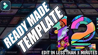 FAST EDITING!! Real Time Editing with Filmora 12 THEME TEMPLATES | #filmora12create