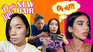 Getting a Dua Lipa Haircut to Cope with NCLEX STRESS!