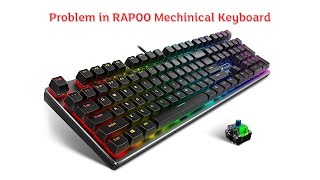 I found a Problem with RAPOO Mechanical Keyboard