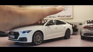 Miniatura Audi A7 Escala 1/24 R$ 249,00 Tamanho:20cm comprimento8cm largura6,2 alturaEspecificações