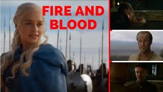 Game of Thrones Tribute - Fire and Blood