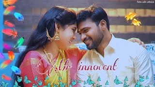 🥰🥰Enna ellam maranthuta ya💝 { Mr innocent } Bala Teena cute love status Tamil @felixedit856