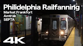 Railfanning SEPTA, Amtrak, NJT in Center City, Philadelphia, PA