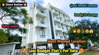 😍Don't Miss It😱 Low Budget Ready to occupy🤩GST Road🏠 #flatsforsalechennai #guduvanchery #2bhk #3bhk