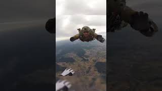 Special Soldiers Parachute Free Fall Training #shorts