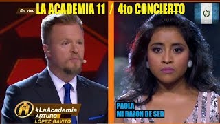 Paola - Mi Razon De Ser (4to Concierto) (La Academia 11)