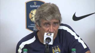 Manuel Pellegrini silent on Lampard loan - 2014.