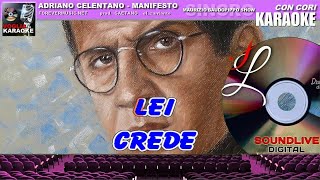 Adriano Celentano - Manifesto - Karaoke (cori) (SL)