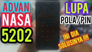 ADVAN NASA 5202 LUPA POLA || CARA RESET ADVAN NASA LUPA POLA/SANDI TANPA PC